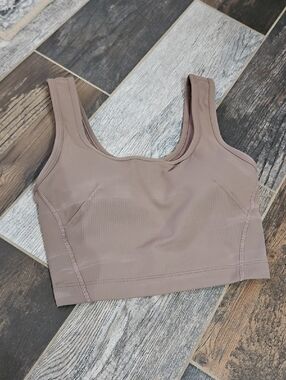 lululemon athletica Align Ribbed Tank in Light Taupe